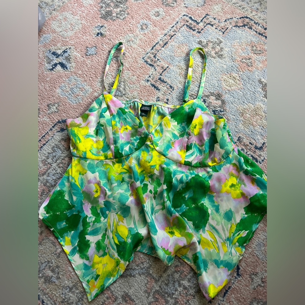 floral top size M